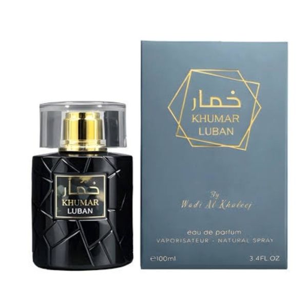 ادکلن لوبان خمار با رایحه امواج پرپس 50 100 میل KHUMAR LUBAN