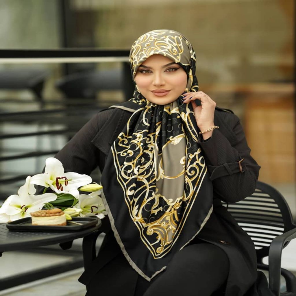 خرید اینترنتی قیمت روسري توييل در طرح و رنگ متنوع