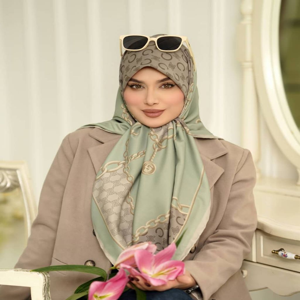 خرید اینترنتی قیمت روسري توييل در طرح و رنگ متنوع