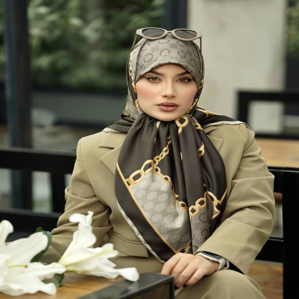 خرید اینترنتی قیمت روسري توييل در طرح و رنگ متنوع