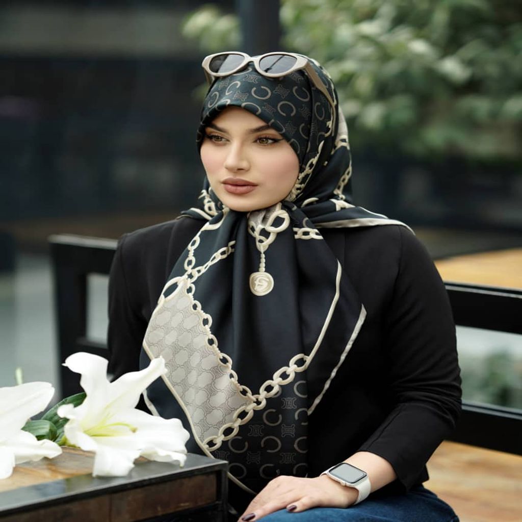 خرید اینترنتی قیمت روسري توييل در طرح و رنگ متنوع