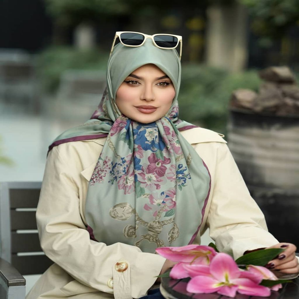 خرید اینترنتی قیمت روسري توييل در طرح و رنگ متنوع