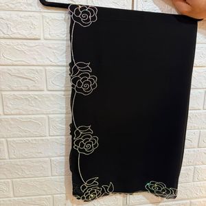روسری نانو اندونزی رنگبندی نگین دار