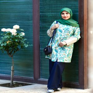خرید اینترنتی قیمت تونيك باتيك فيروزه