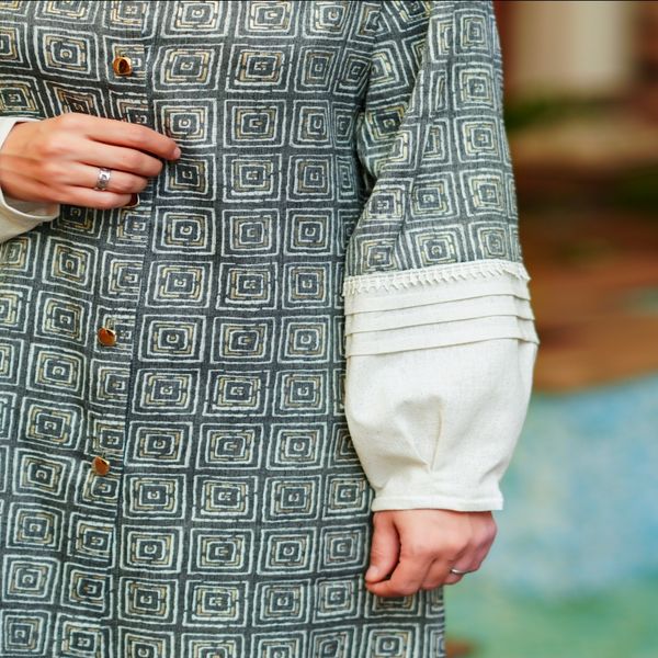 تونیک باتیک طوسی
