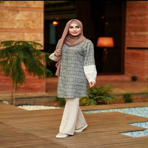 تونیک باتیک طوسی