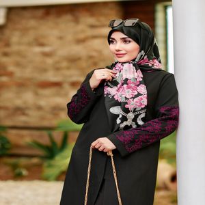 مانتو با دانتل سرخابی