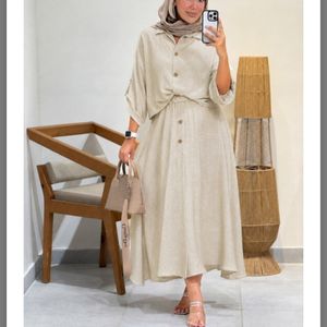 ست شومیز گره ای+دامن iva