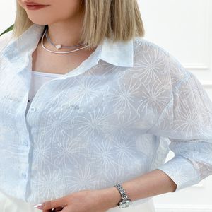 خرید اینترنتی قیمت ست شومیز شیشه ای و تاپ زنانه ژیلا - تاتاتا