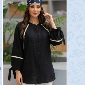 شومیز مانتویی محرمی زنانه دخترانه تن خور بی نظیر شیک فری،تا 50
