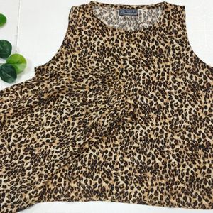 ست تاپ و شورتک پلنگی زنانه sty27