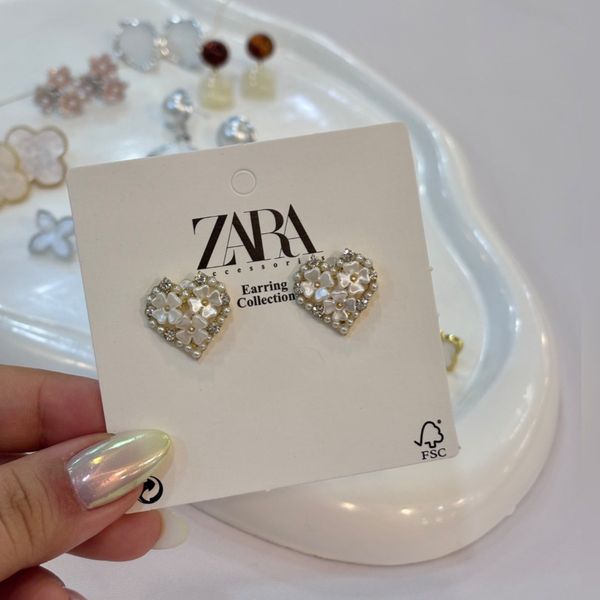 گوشواره میخی قلب