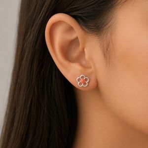 قیمت ارزان ست 3 جفت گوشواره میخی مینیمال دخترانه