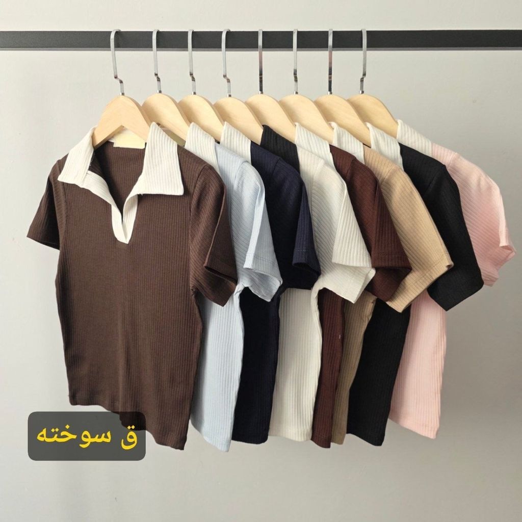 خرید انلاین پلوشرت نخ پنبه کرکره ای