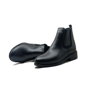 خرید اینترنتی قیمت نیم بوت مردانه چلسی دو ور کش چرم طبیعی si210