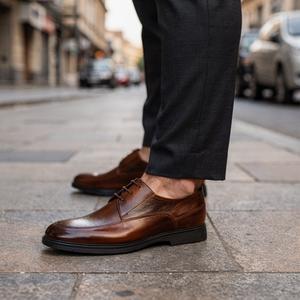 خرید اینترنتی قیمت کفش مردانه رسمی/روزمره/طبی چرم طبیعی si137