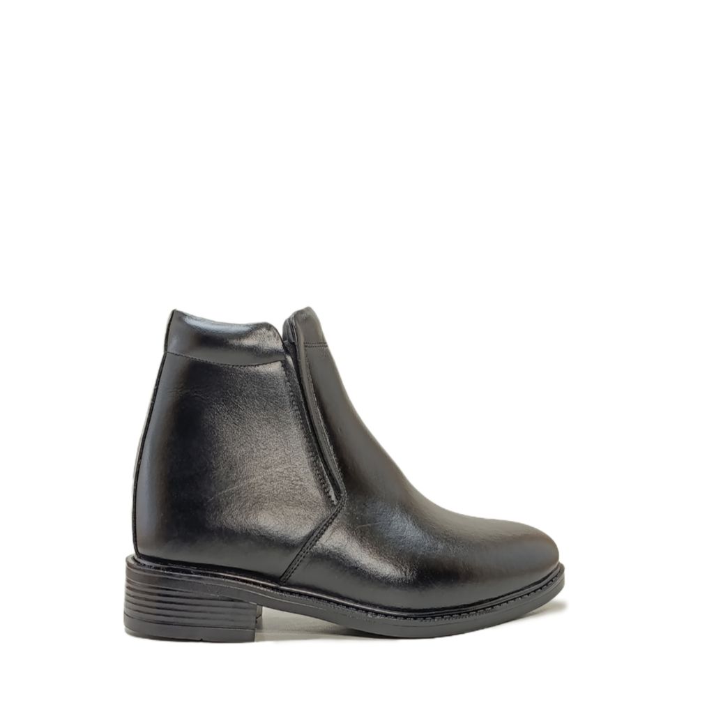 خرید اینترنتی قیمت نیم بوت مردانه چلسی بغل زیپ چرم طبیعی کدsi141