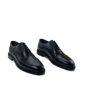 خرید اینترنتی قیمت کفش  مردانه رسمی چرم طبیعی کروکو کد ۱۲۶