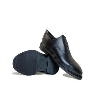 خرید اینترنتی قیمت کفش مردانه رسمی بندی مدل برت چرم طبیعی si139