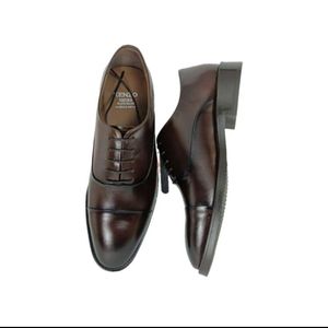 خرید اینترنتی قیمت کفش رسمی مردانه چرم طبیعی SI12
