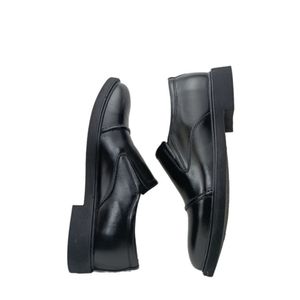 خرید اینترنتی قیمت کفش رسمی  مردانه چرم طبیعی مشکی کد 31