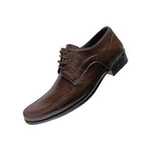 خرید اینترنتی قیمت کفش رسمی مردانه مدل P.Mبندی تمام چرم طبیعی