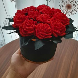 خرید آنلاین باکس گل مدل بابونه سفید