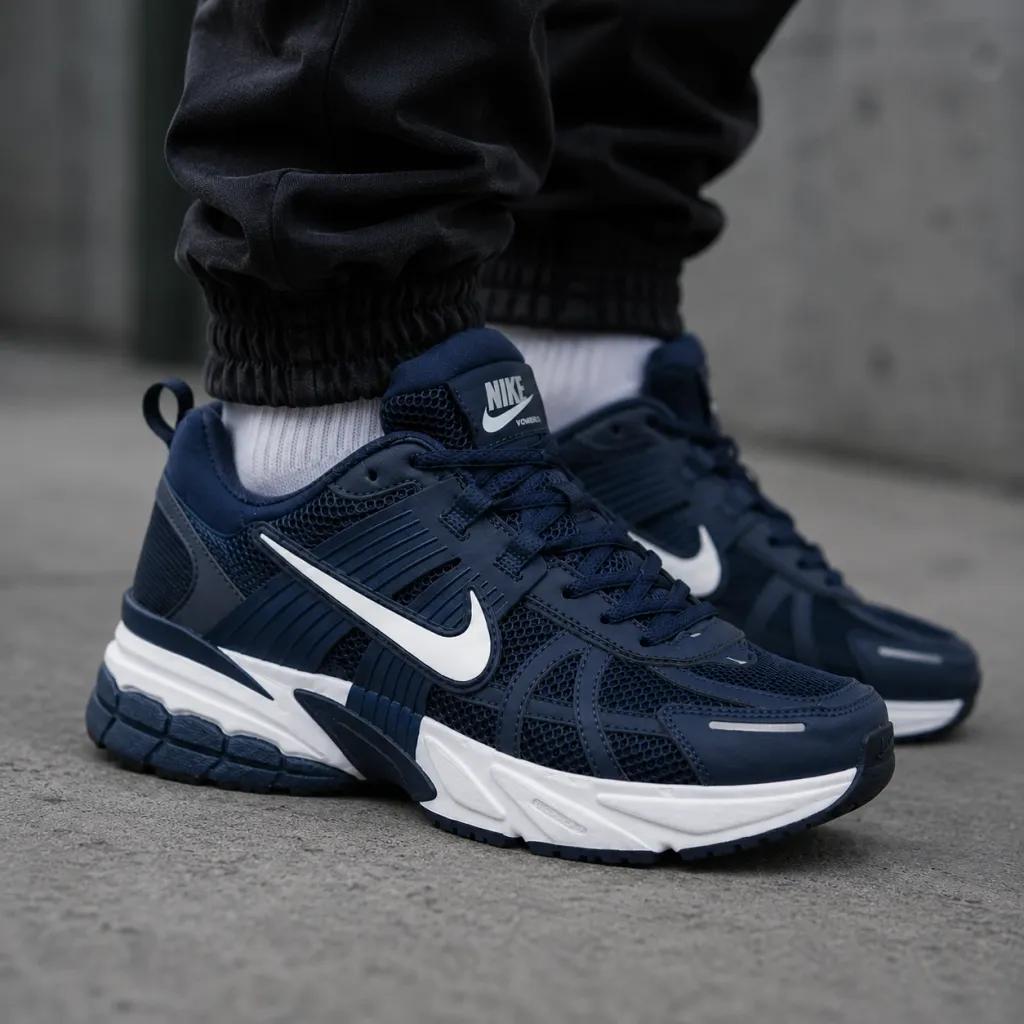 خرید اینترنتی قیمت کفش ورزشی نایک وی تو کی ران NIKE V2K RUNسرمه ای