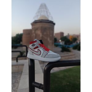 خرید اینترنتی قیمت کتانی مردانه جردن 1 رد فانتوم سفید قرمز ساقدار
