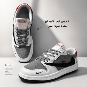 فروش اینترنتی کتانی ترند جردن تراویس کاستوم طرح دیور Jordan Travis Dior