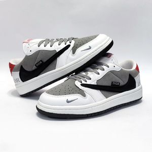 خرید اینترنتی کتانی ترند جردن تراویس کاستوم طرح دیور Jordan Travis Dior