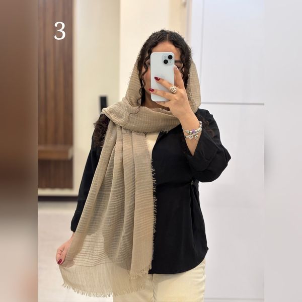 شال تابستانه تمام نخ