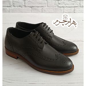 کفش مردانه تمام چرم دستدوز مدل ویلی
