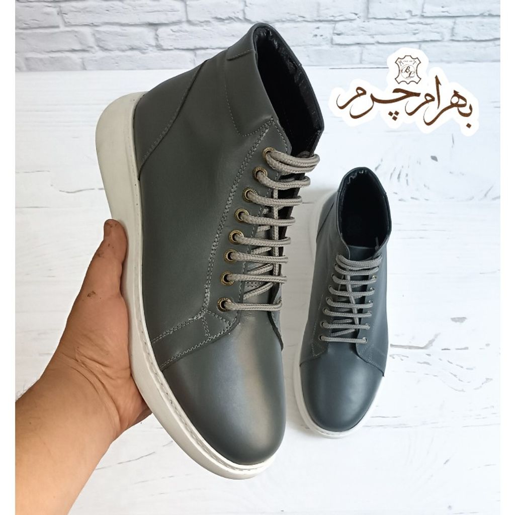 خرید اینترنتی نیم بوت مردانه ونس شیک چرم طبیعی دست دوز ادوین طوسی