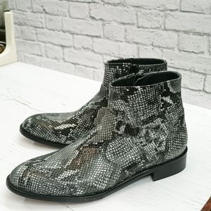 خرید اینترنتی نیم بوت رسمی چرم طبیعی پوست ماری پک 2جفتی زنانه مردانه عمده