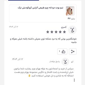 خرید اینترنتی نیم بوت مردانه چرم طبیعی آلپاین کروکودیلی ترک