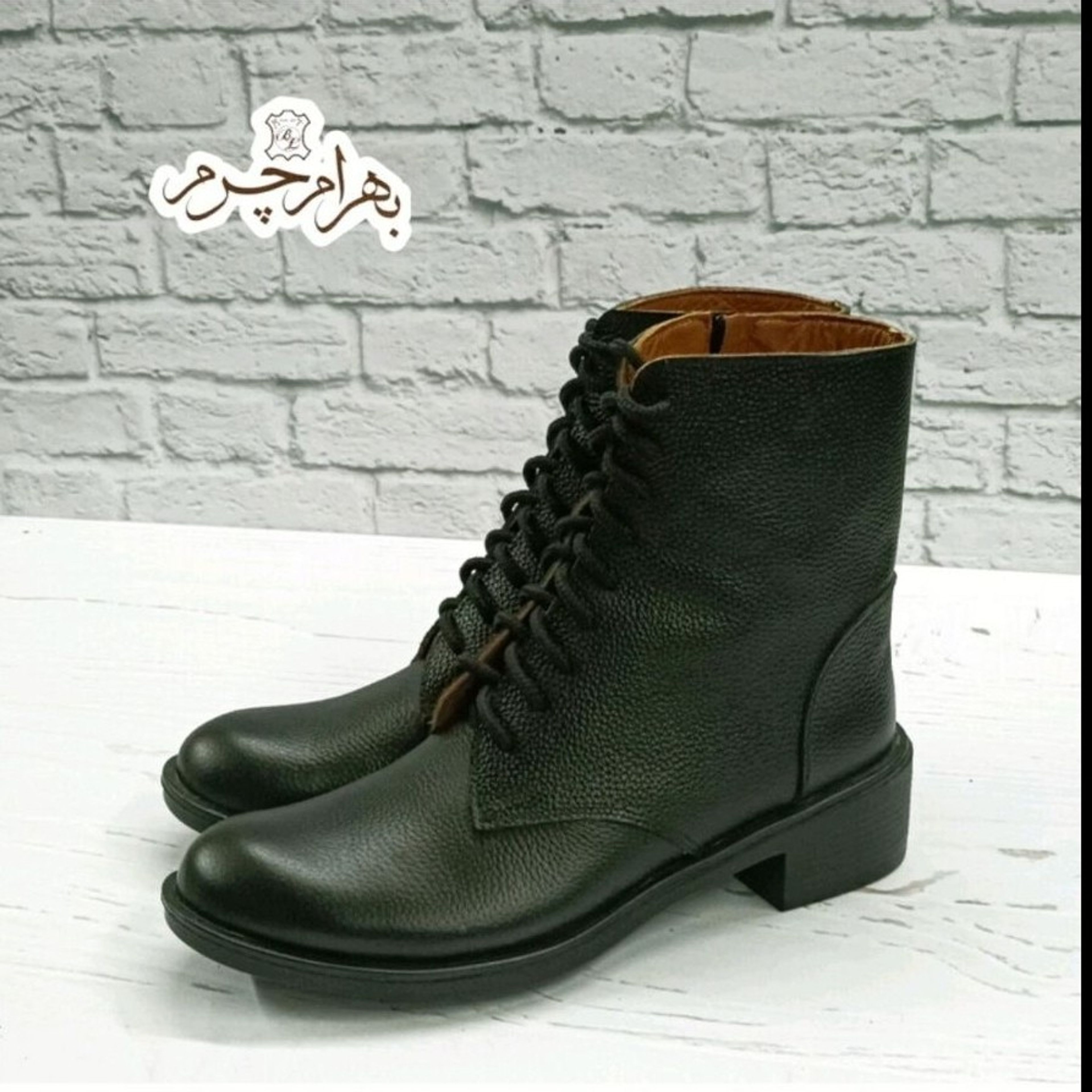 خرید انلاین نیم بوت زنانه اسپرت چرم طبیعی مدل مونیکا