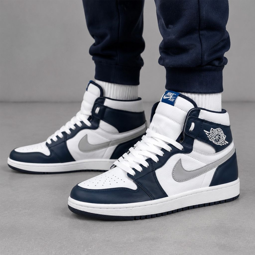 قیمت ارزان کتانی ترند نایک جردن وان ساقدار فرانسه Nike Jordan one