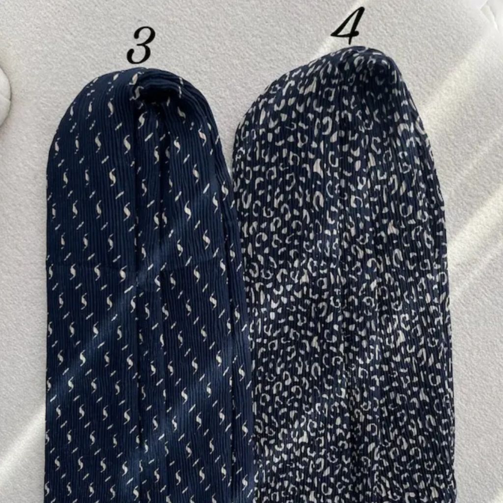 قیمت شال پلیسه برشکا سرمه ای وارداتی