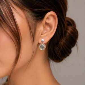 گوشواره رزینی گلزار