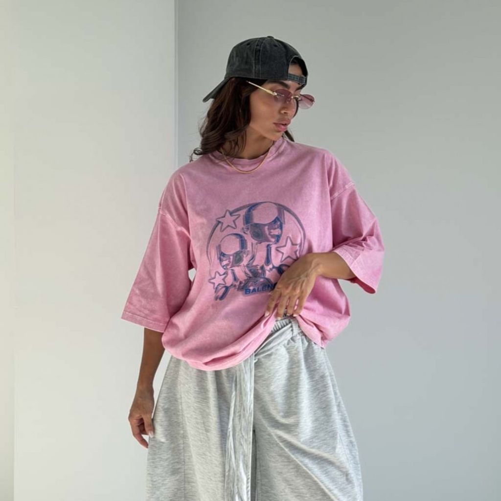 خرید آنلاین تیشرت سنگ شور BALENCIAGA کد 180877