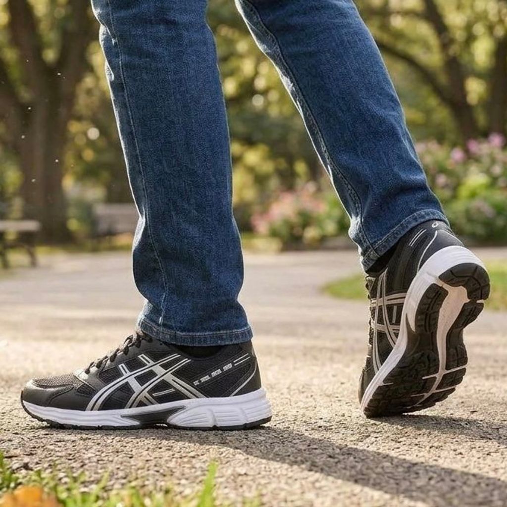 خرید آنلاین کفش ورزشی Asics مردانه مدل Arianسفید مشکی