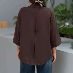 خرید آنلاین شومیز باکسی زنانه پری مودال