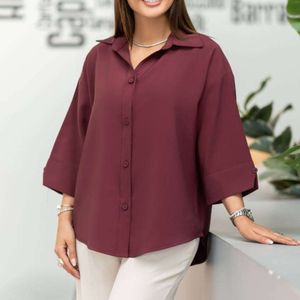 خرید آنلاین شومیز باکسی زنانه پری مودال