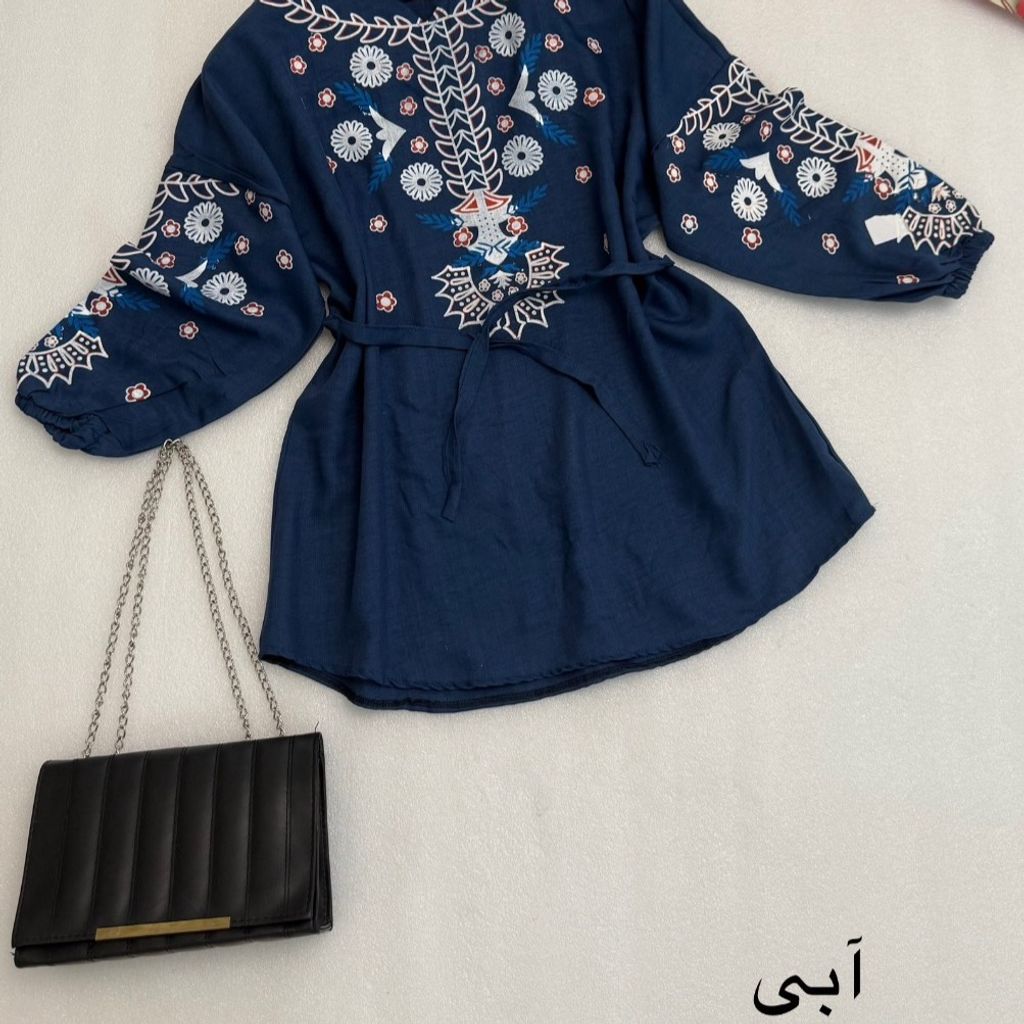 خرید آنلاین مانتو دخترانه شونیز مانتویی گلدوزی شیک شانتون درجه یک