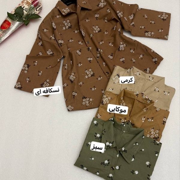 تونیک مانتویی صفورا زنانه دخترانه لنین شیک