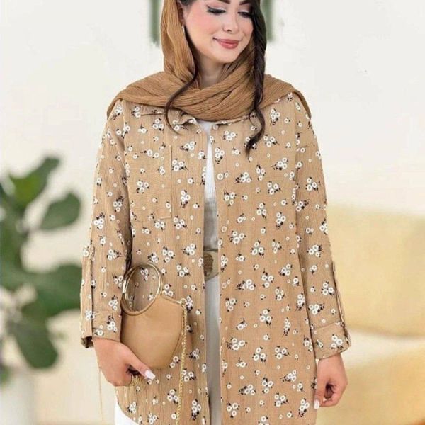 تونیک مانتویی صفورا زنانه دخترانه لنین شیک