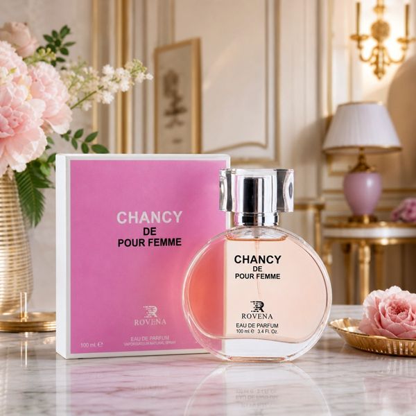 عطر ادکلن زنانه شنل چنس روونا فرانسه خنک و شیرین اسانس فرانسوی حجم 100 میل