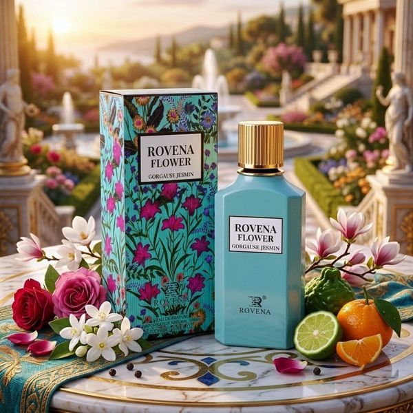 عطر ادکلن زنانه گوچی فلورا گورجس جاسمین روونا فرانسه اسانس فرانسوی 100 میل