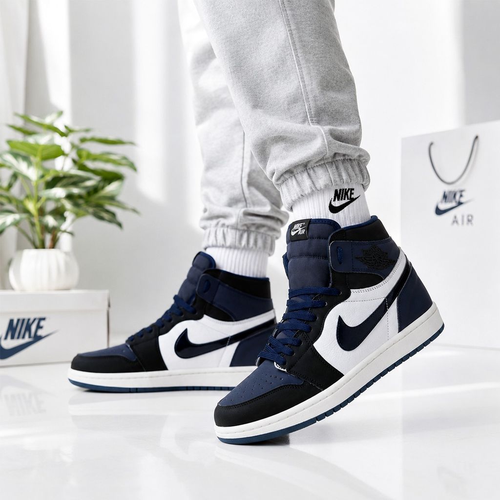 قیمت ارزان کتانی ترند نایک جردن وان ساقدار ابسیدین Nike Jordan Obsidian
